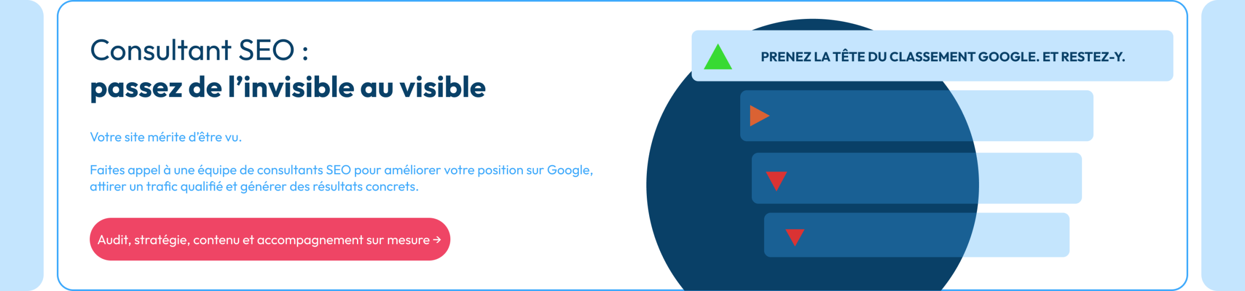 Consultant seo Grenoble banniere